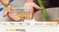 Desktop Screenshot of goldmedalflour.com